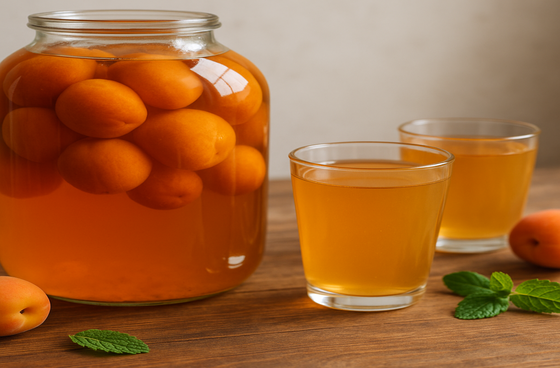 Apricot compote
